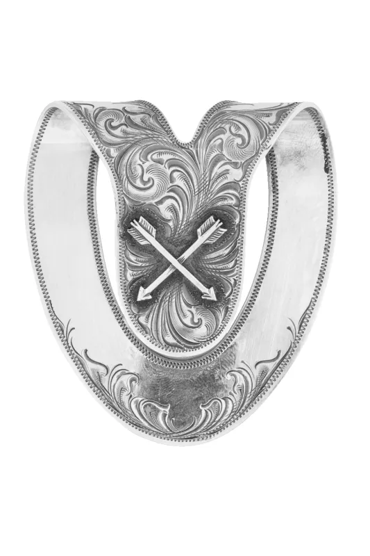 Clint Orms San Saba 1800 Silver Money Clip sold by Pinto Ranch