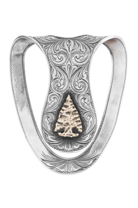 Clint Orms San Jac 1800 Silver & Gold Money Clip sold by Pinto Ranch