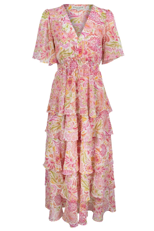 Hale Bob Karsyn Tiered Maxi Dress sold by Pinto Ranch