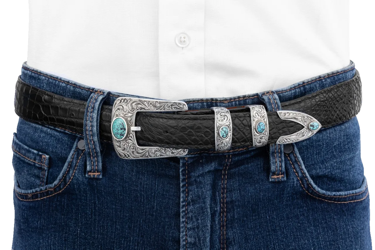 Chacon Taos 1" Buckle Set sold by Pinto Ranch product image thumbnail 2