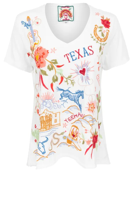 Johnny Was Texas Everyday Tee sold by Pinto Ranch