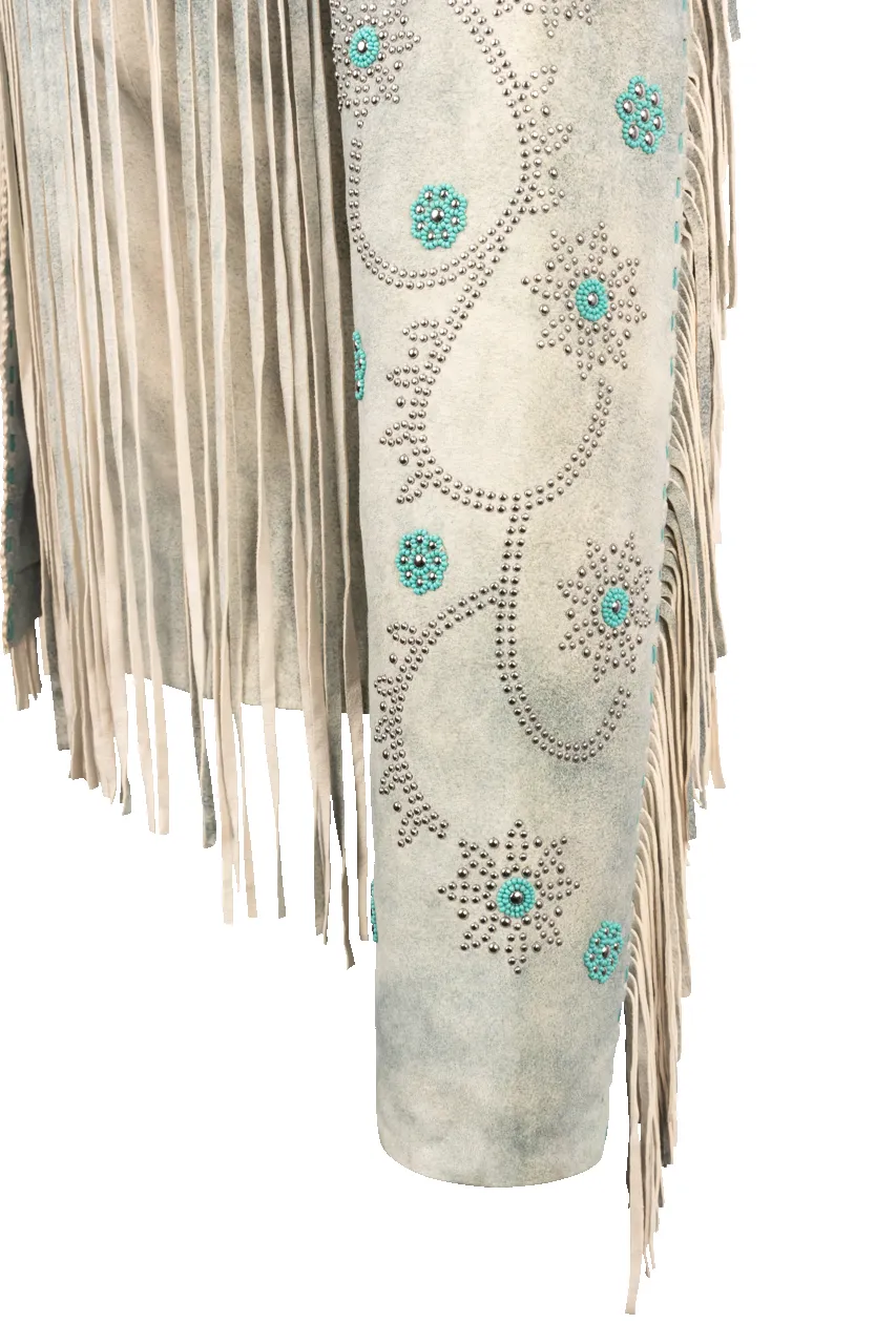 Scully Women's Beaded Floral Jacket sold by Pinto Ranch product image thumbnail 3