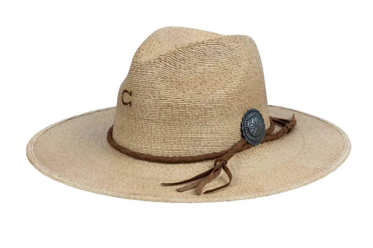 Charlie 1 Horse Hat Lefty Straw Hat sold by Pinto Ranch