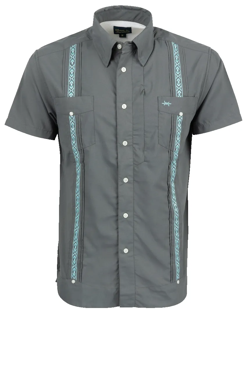 Texas Standard Libre Guayabera Fishing Shirt - Trucha sold by Pinto Ranch