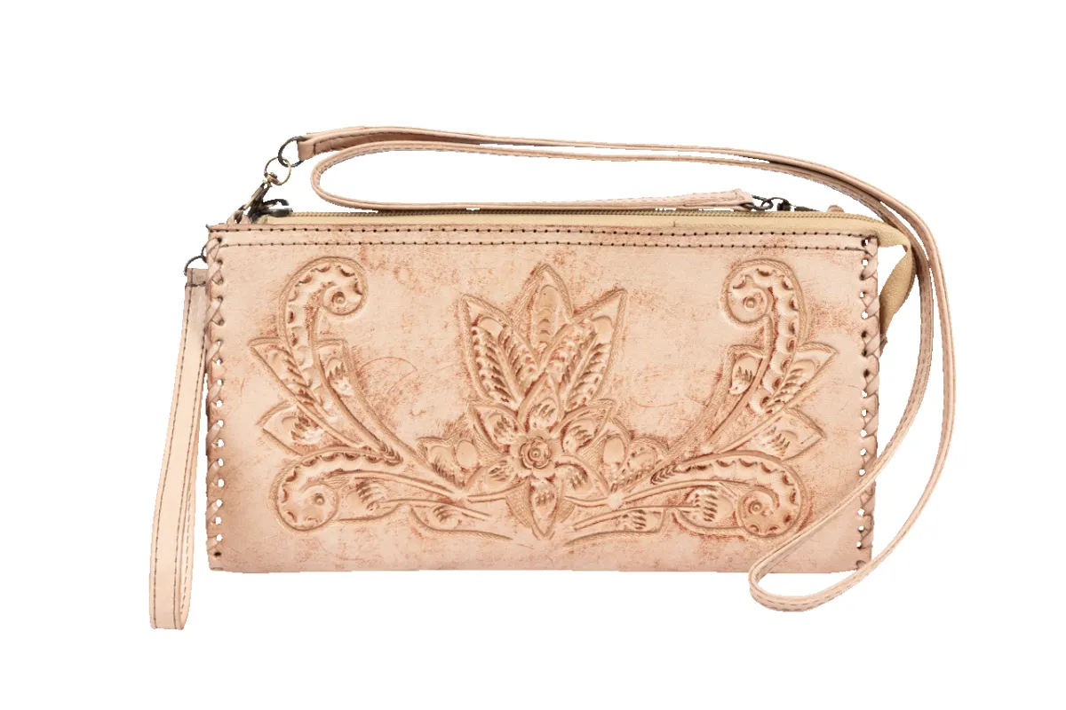 Hide and Chic Carolina Cosmetic Bag sold by Pinto Ranch