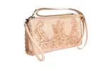 Hide and Chic Carolina Cosmetic Bag sold by Pinto Ranch