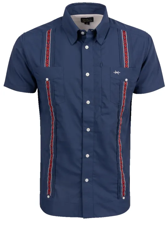Texas Standard Libre Guayabera Fishing Shirt - Libertad sold by Pinto Ranch