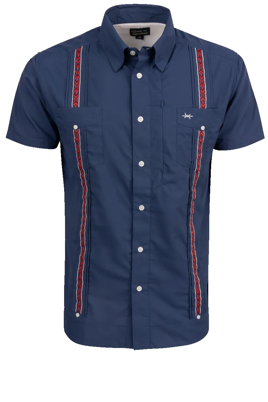 Texas Standard Libre Guayabera Fishing Shirt - Libertad sold by Pinto Ranch