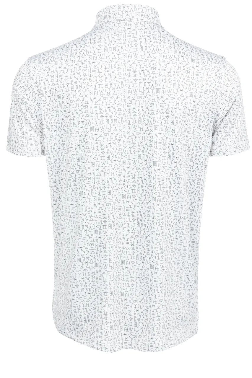 Texas Standard Chisholm Traditions Polo Shirt - Ash sold by Pinto Ranch product image thumbnail 2