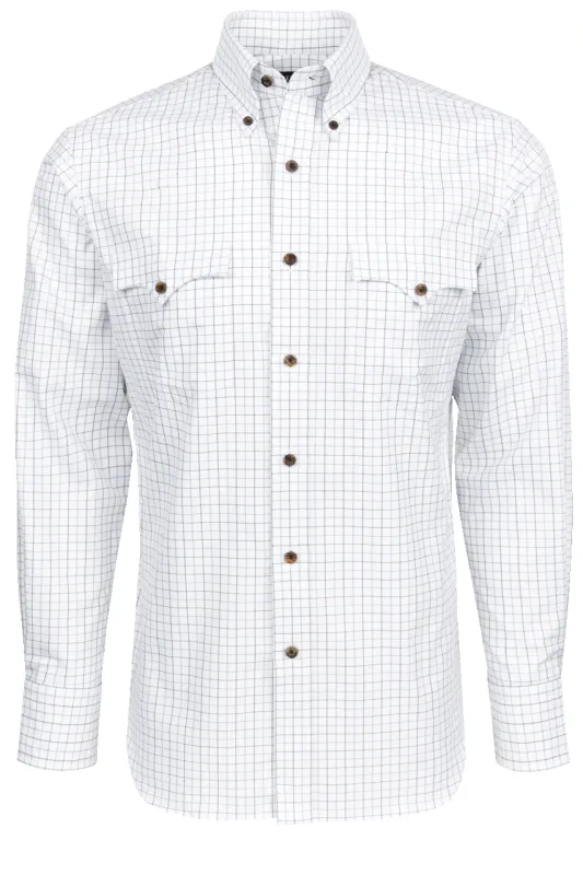 Lyle Lovett for Hamilton Button-Front Shirt - White sold by Pinto Ranch