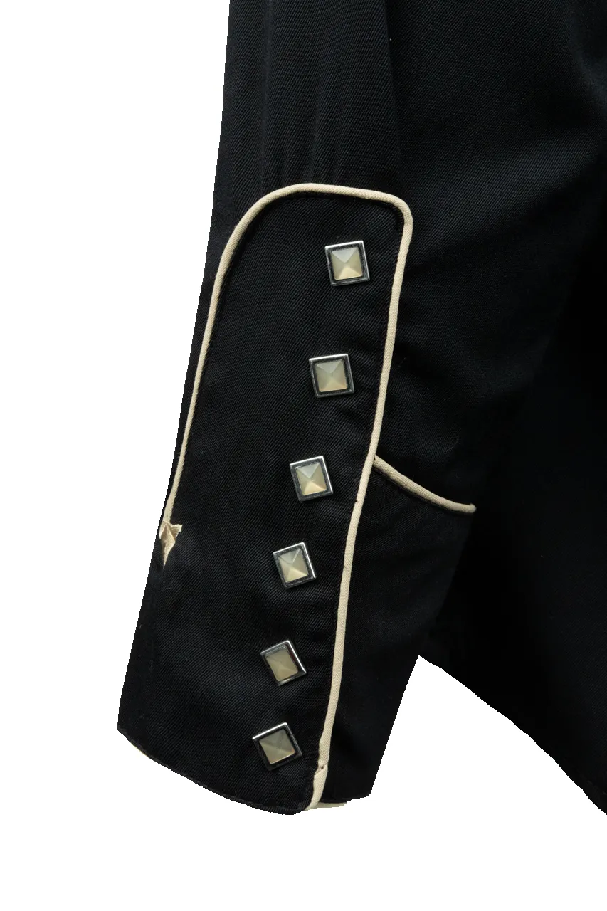 Scully Diamond Snap Front Shirt - Black sold by Pinto Ranch product image thumbnail 3