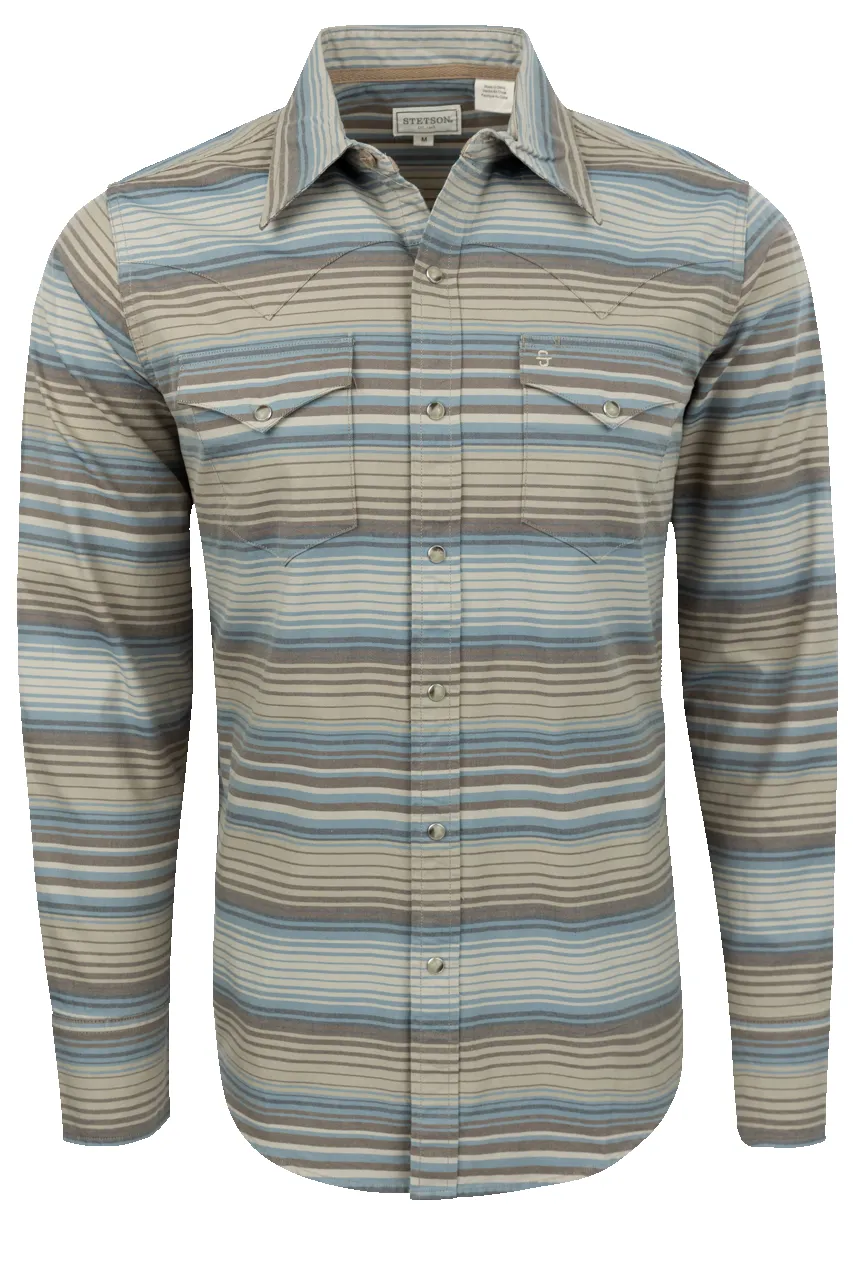 Stetson Men's Serape Snap Front Shirt - Multi sold by Pinto Ranch