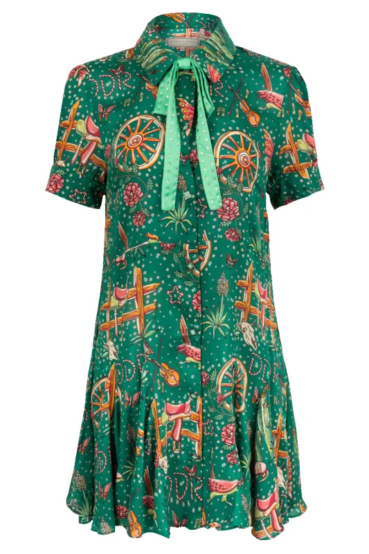 Double D Ranch Rhinestone Suits and Cowboy Boots Dress made by Double D Ranch