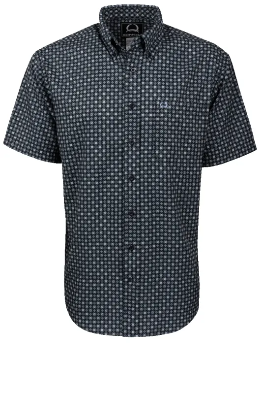 Cinch Arena Flex Button-Front Shirt - Deep Navy made by Cinch