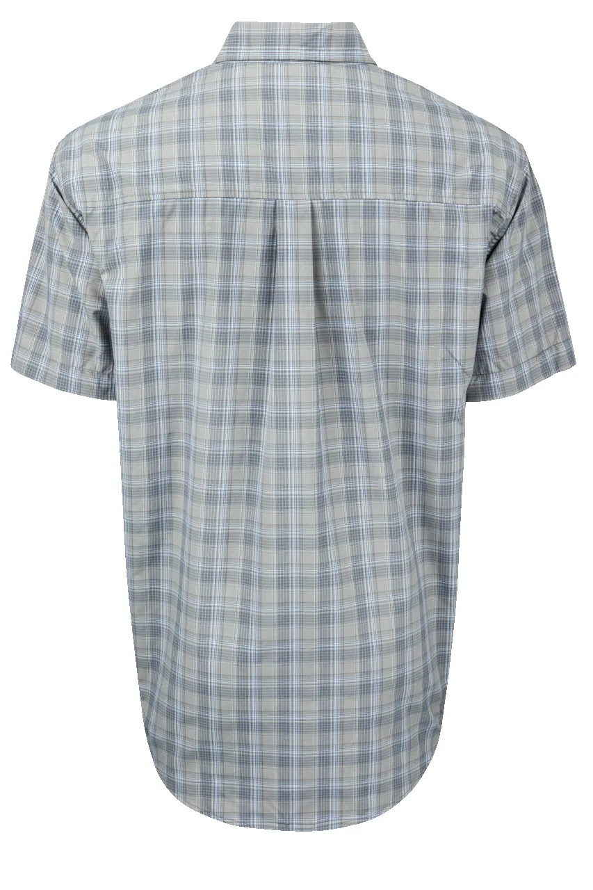 Cinch Arena Flex Button-Front Shirt - Gray Plaid sold by Pinto Ranch product image thumbnail 2