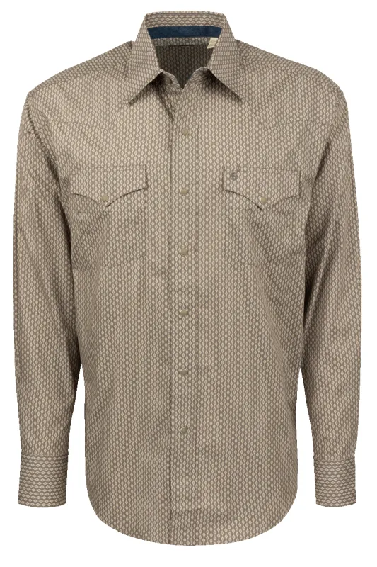 Stetson Men's Snap Front Shirt - Smoke sold by Pinto Ranch