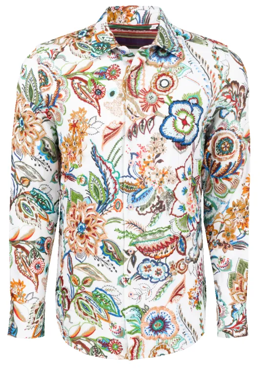 Robert Graham Palawan Button-Front Shirt sold by Pinto Ranch