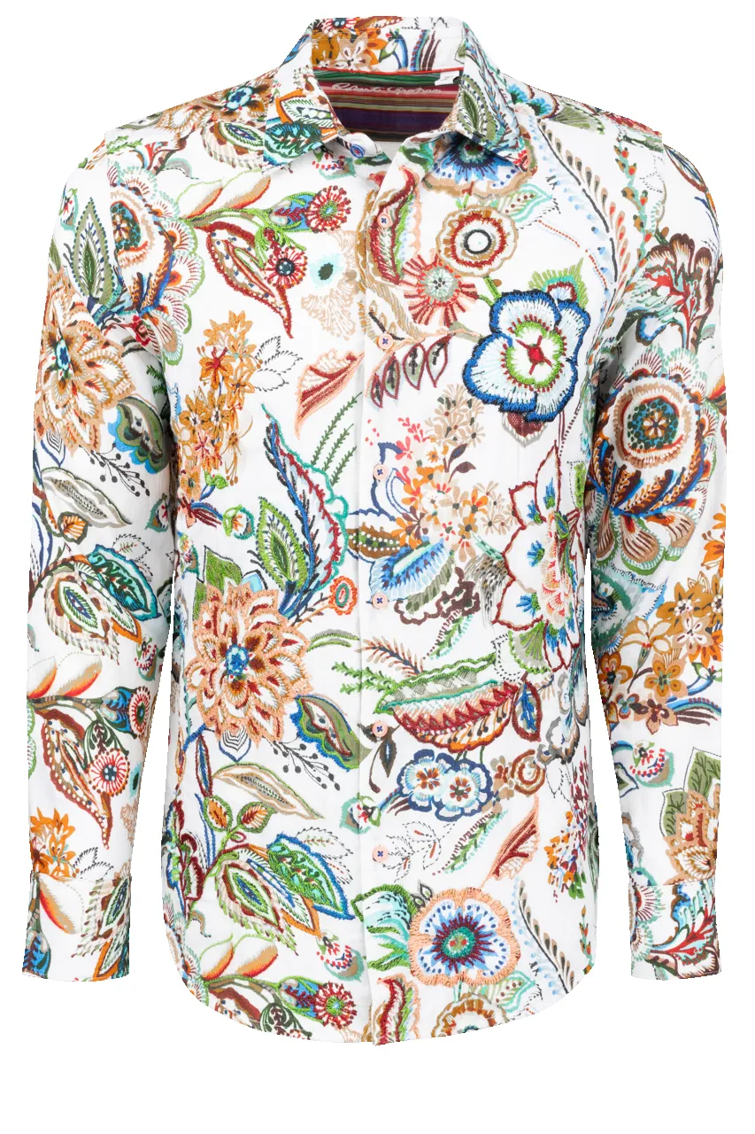 Robert Graham Palawan Button-Front Shirt sold by Pinto Ranch