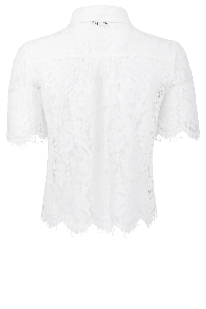 Dolce Cabo Floral Lace Blouse sold by Pinto Ranch product image thumbnail 4