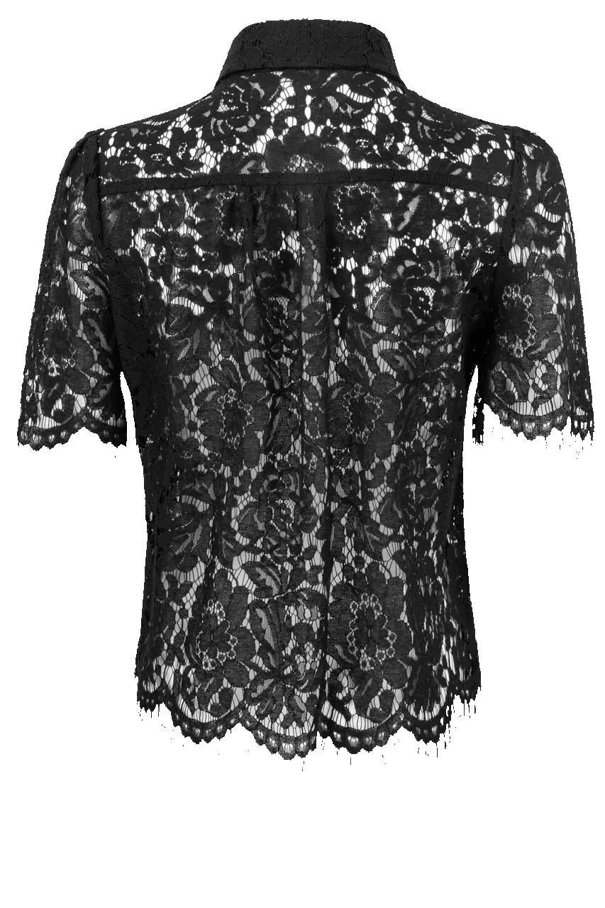 Dolce Cabo Floral Lace Blouse sold by Pinto Ranch product image thumbnail 3