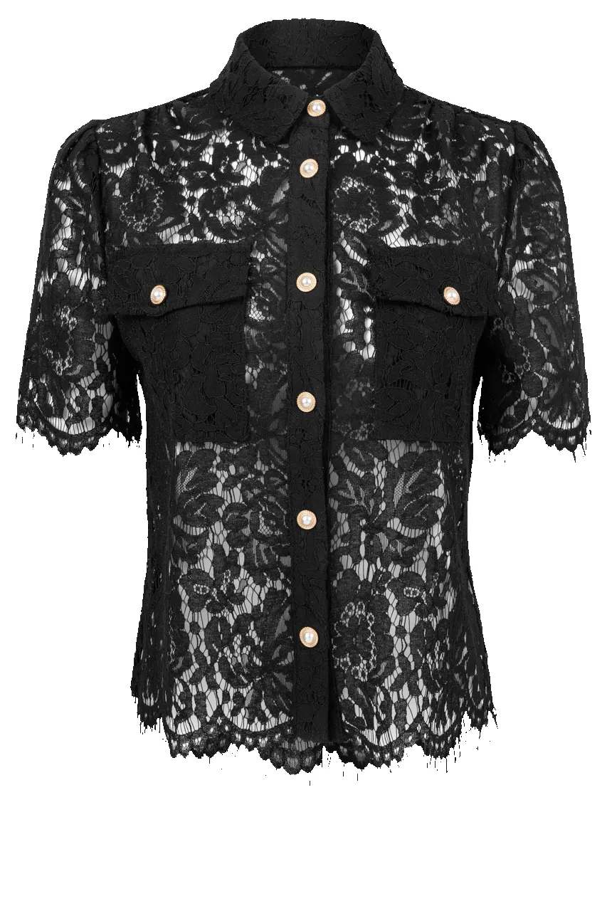 Dolce Cabo Floral Lace Blouse sold by Pinto Ranch product image thumbnail 2