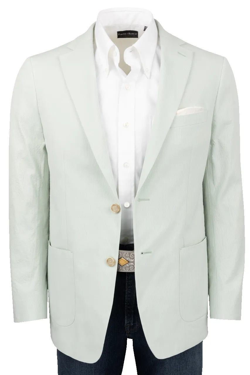 Robert Graham Light Blue Rayburn Blazer sold by Pinto Ranch product image thumbnail 2
