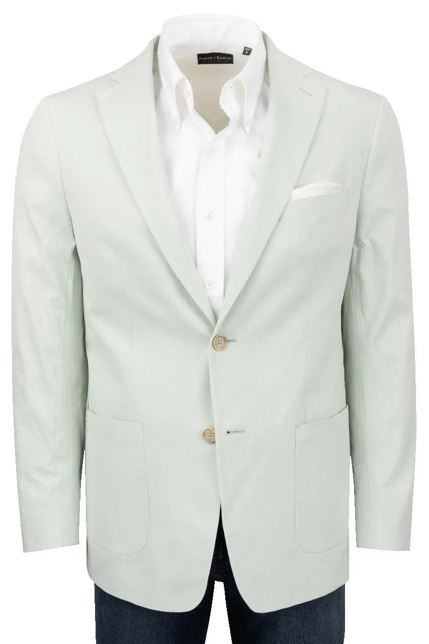 Robert Graham Light Blue Rayburn Blazer sold by Pinto Ranch