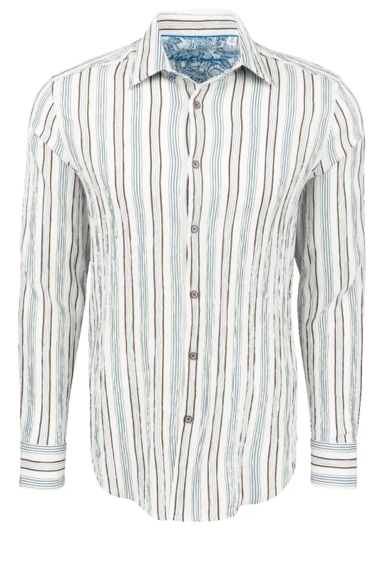 Robert Graham Stamford Button-Front Shirt sold by Pinto Ranch