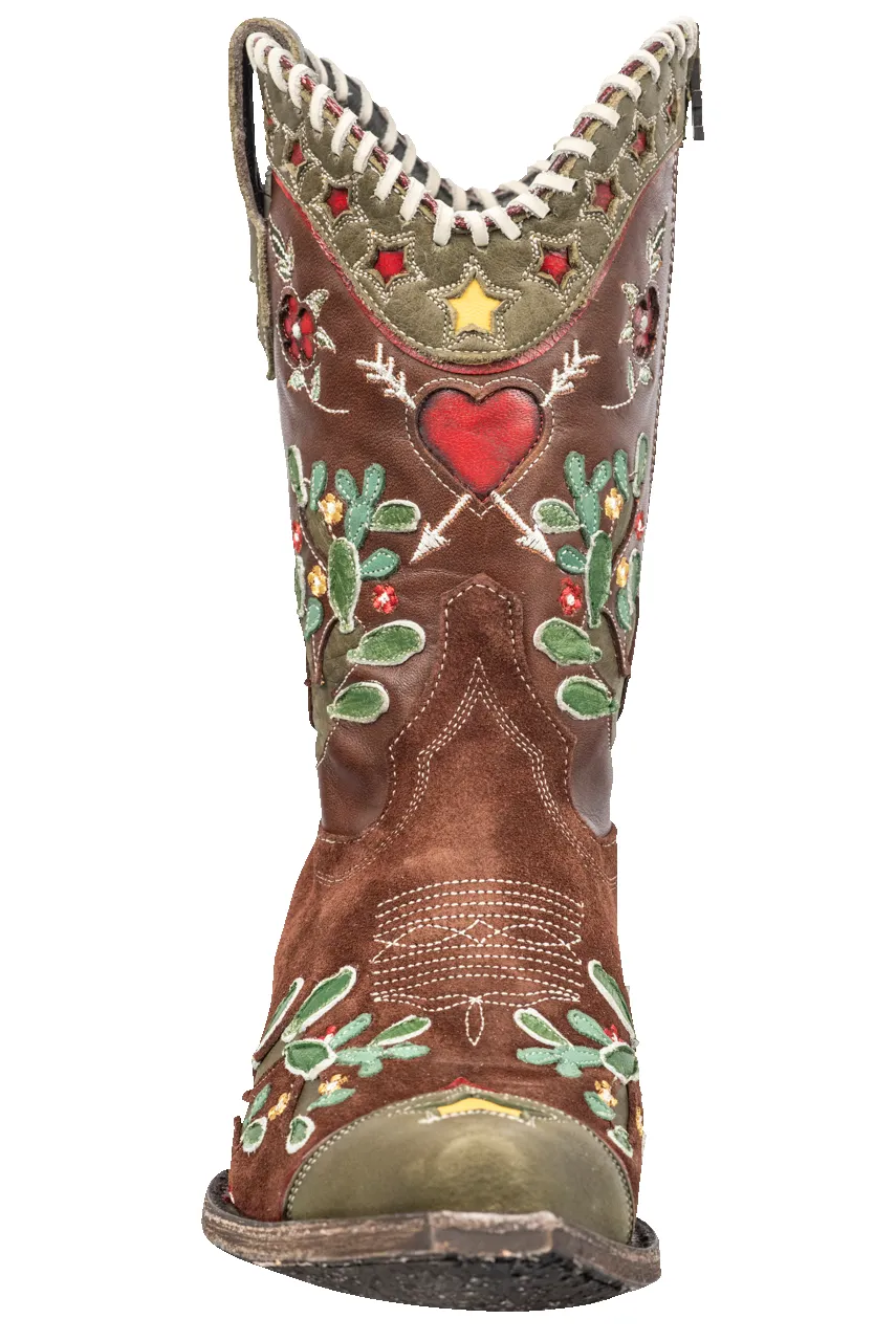 Old Gringo Truly Cowgirl Boots - Brown sold by Pinto Ranch product image thumbnail 3