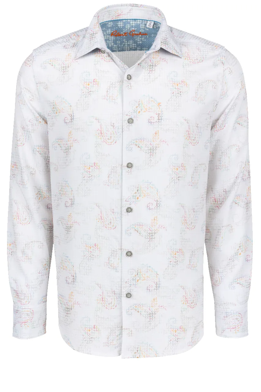 Robert Graham Alibon Button-Front Shirt sold by Pinto Ranch