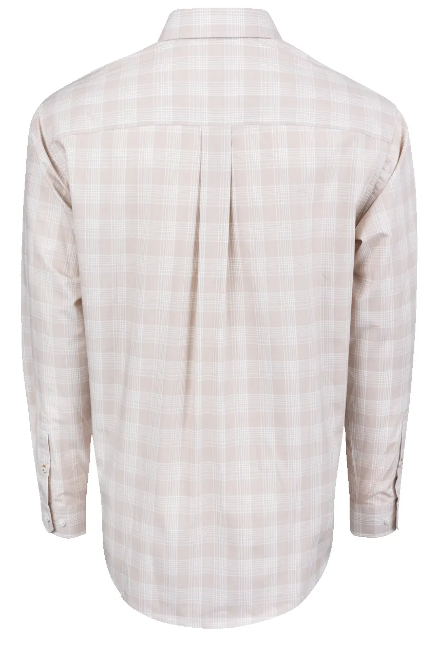 Cinch Plaid Button-Front Shirt - Khaki sold by Pinto Ranch product image thumbnail 2