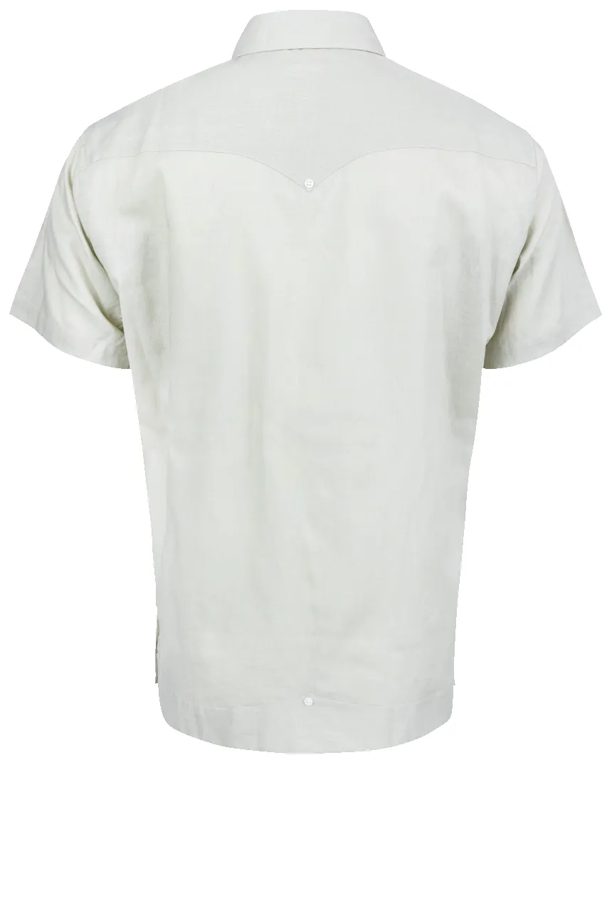 Texas Standard Tejas Guayabera Shirt - Cedro sold by Pinto Ranch product image thumbnail 2