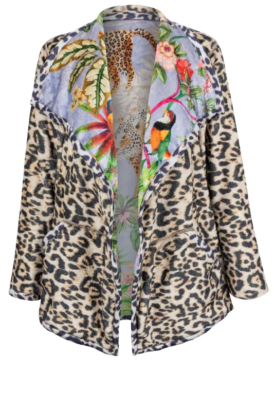 Johnny Was Joan Wrap Revers Sherpa Jacket sold by Pinto Ranch