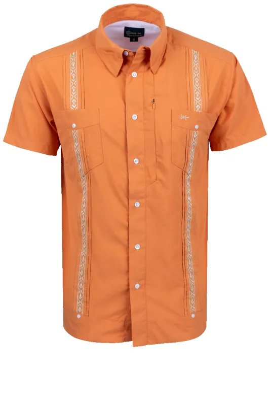 Texas Standard Libre Guayabera Fishing Shirt - Bahia sold by Pinto Ranch