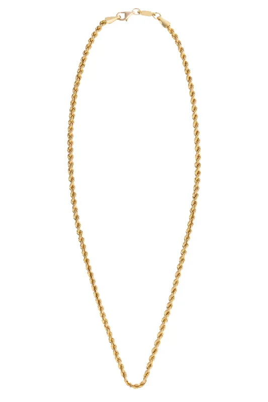 Classic 16" Gold Rope Chain sold by Pinto Ranch