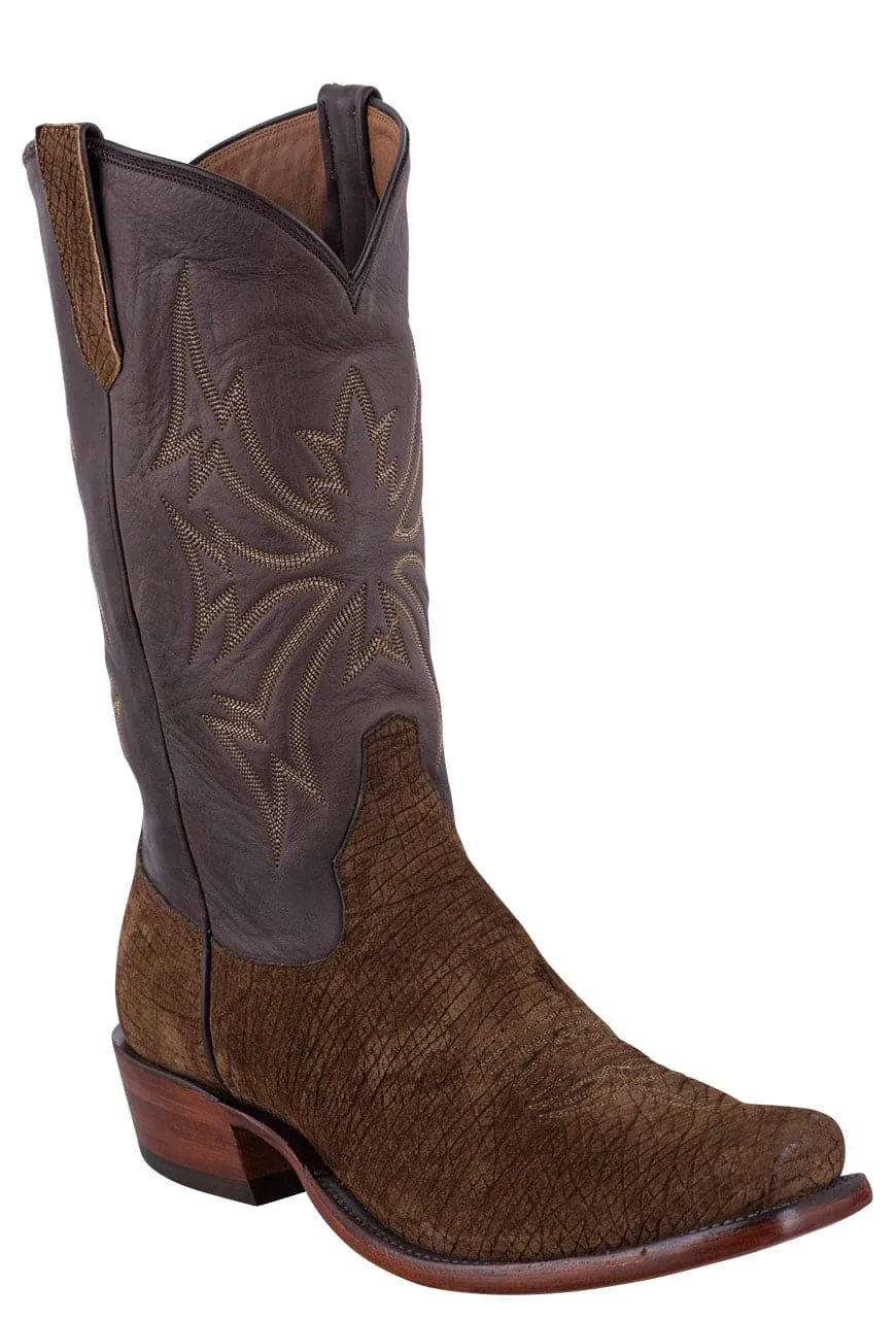 Rios of Mercedes Men's Hippo Cowboy Boots - Chocolate sold by Pinto Ranch product image thumbnail 4