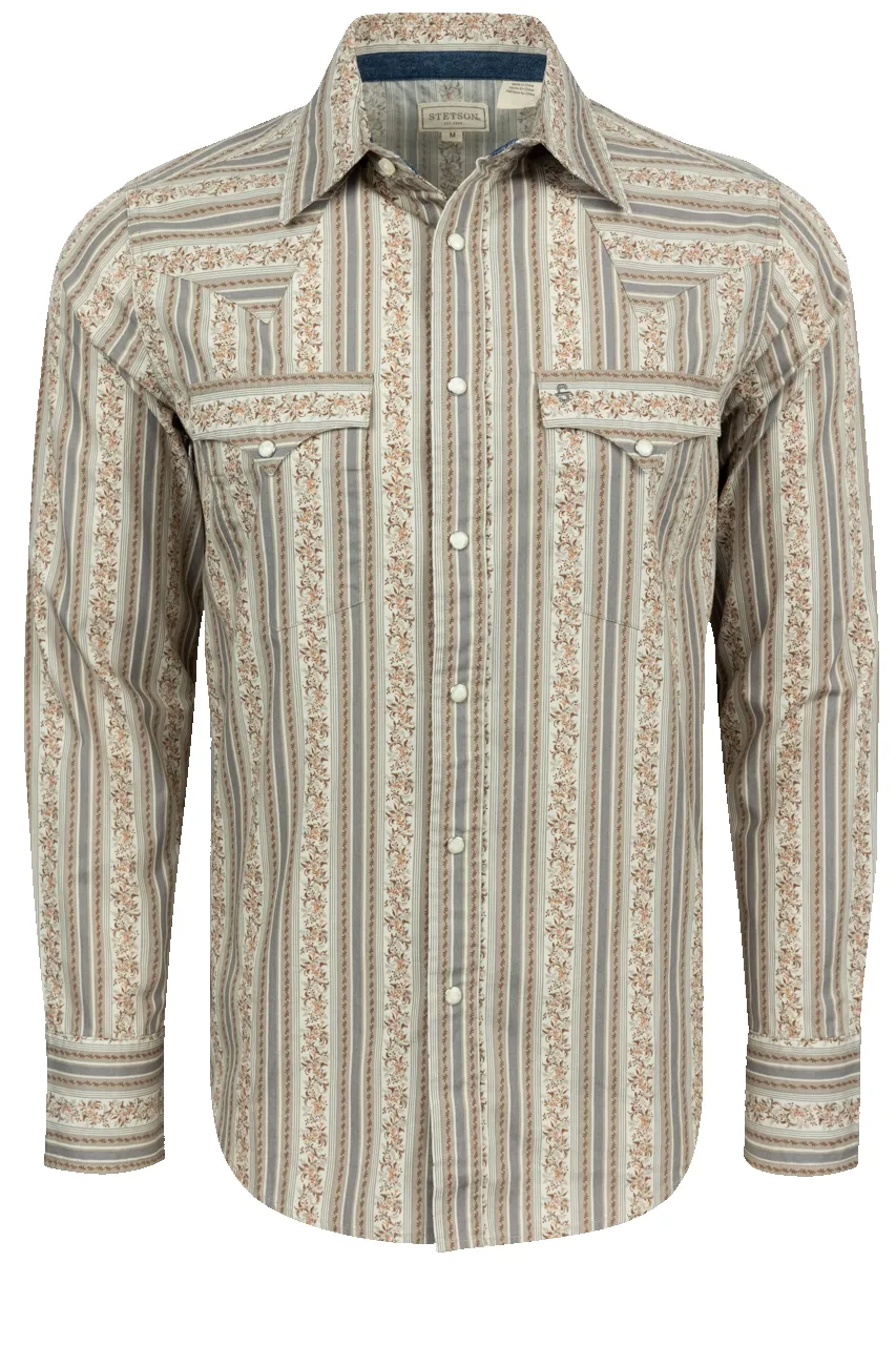 Stetson Men's Snap Front Shirt - Frontier sold by Pinto Ranch