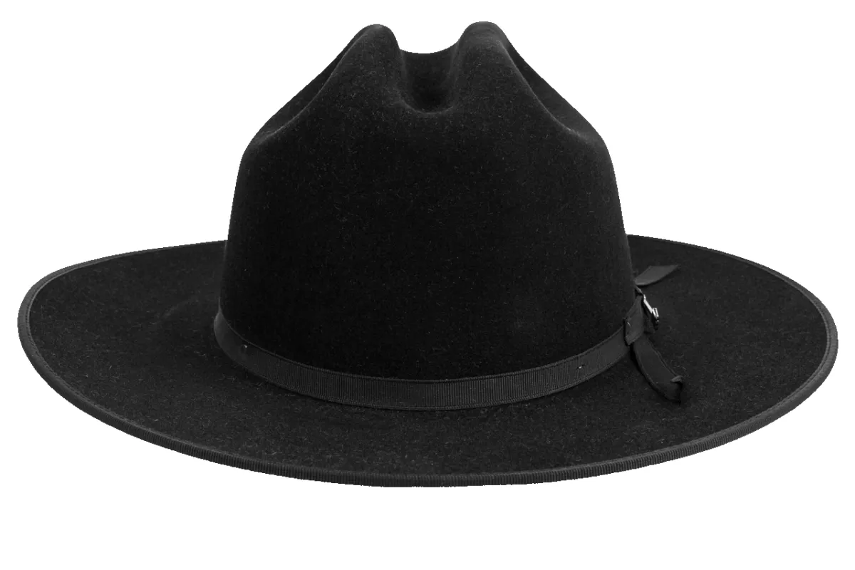 Stetson 6X Open Road Felt Hat - Black sold by Pinto Ranch