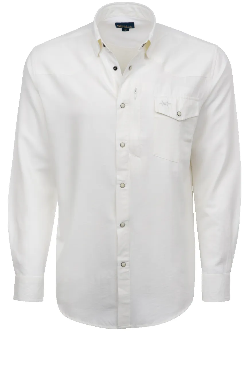 Texas Standard Tactical Outdoor Long Sleeve Shirt - White sold by Pinto Ranch