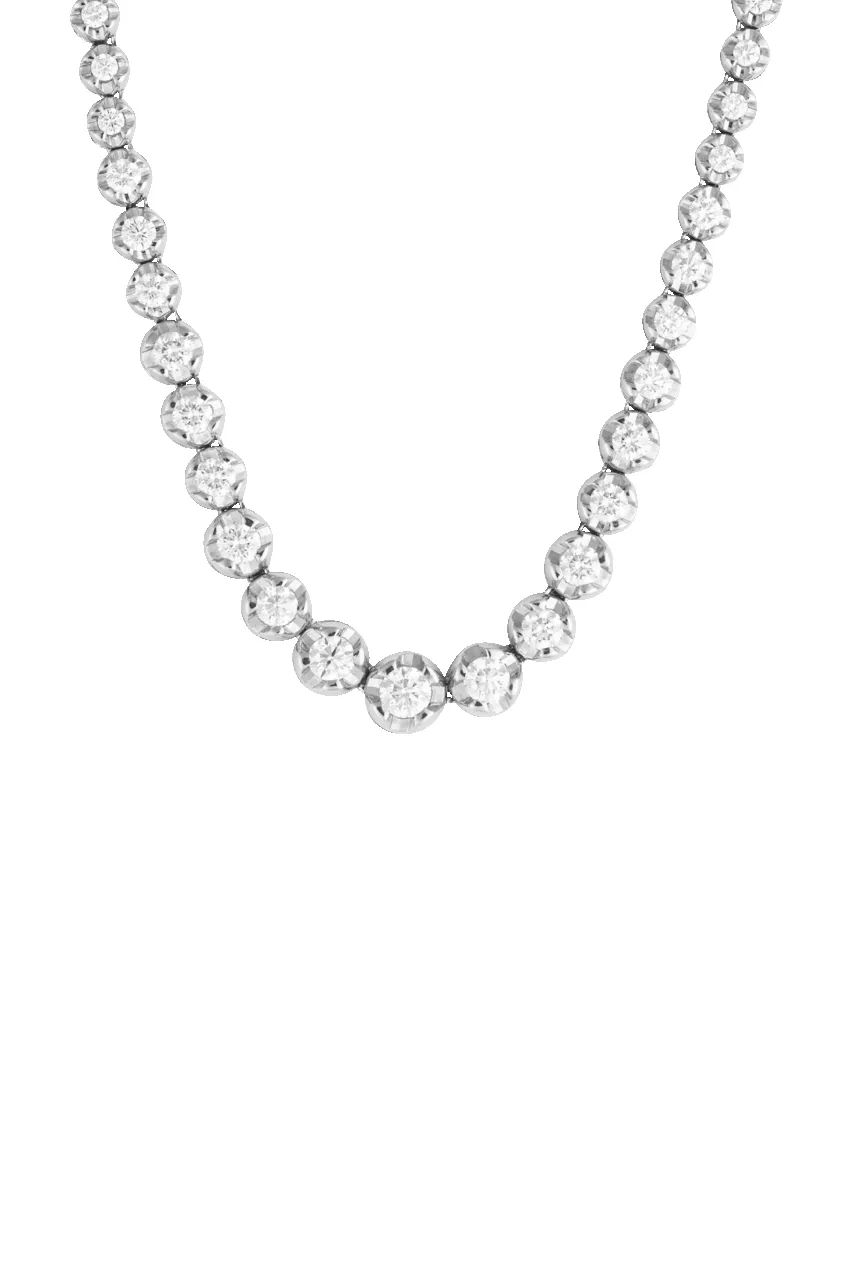 Diamond Tennis Necklace sold by Pinto Ranch product image thumbnail 2