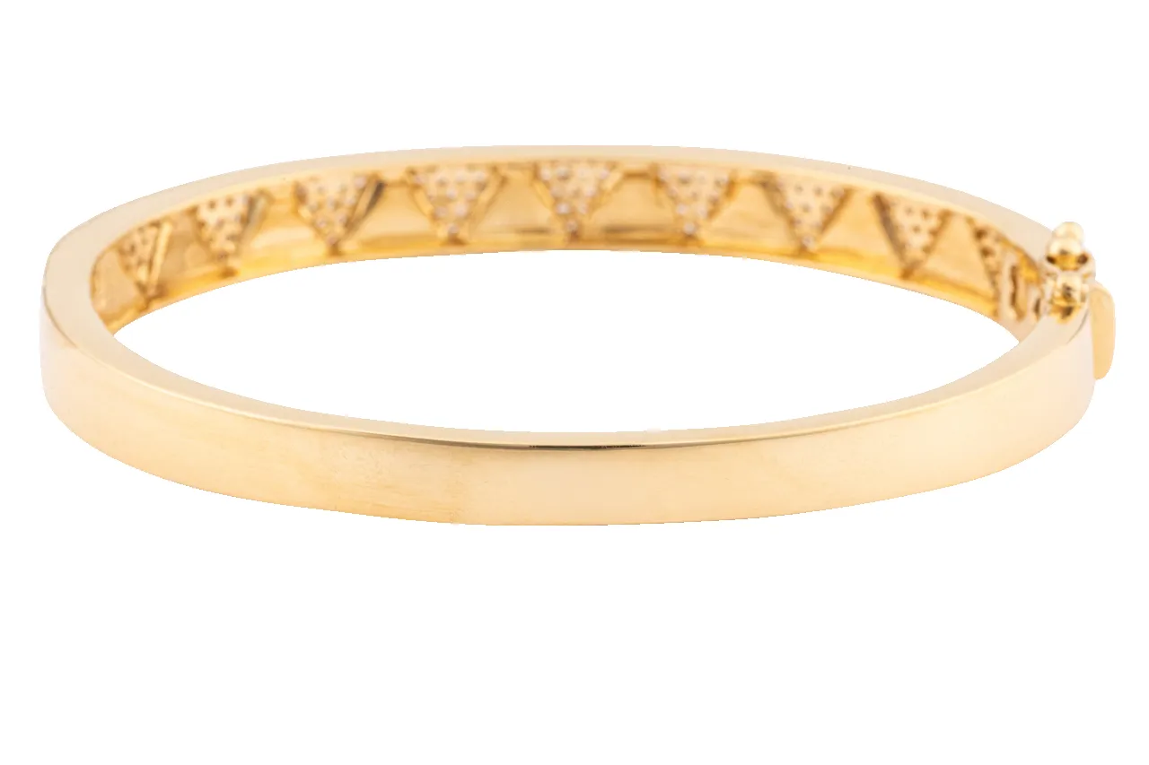 Diamond and Turquoise Bangle sold by Pinto Ranch product image thumbnail 2