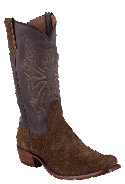 Rios of Mercedes Men's Hippo Cowboy Boots - Chocolate sold by Pinto Ranch product image thumbnail 5