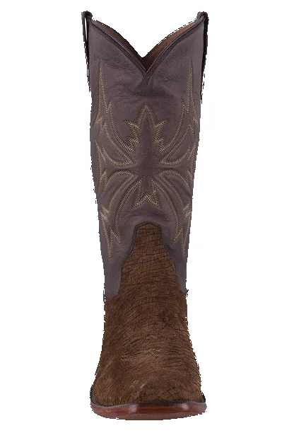 Rios of Mercedes Men's Hippo Cowboy Boots - Chocolate sold by Pinto Ranch product image thumbnail 3