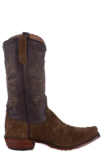Rios of Mercedes Men's Hippo Cowboy Boots - Chocolate sold by Pinto Ranch
