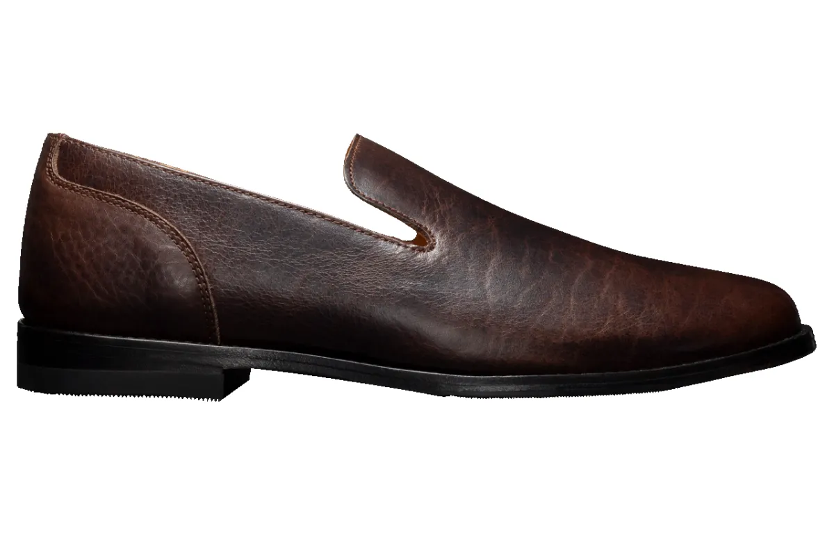 Tecovas Monterrey Loafer - Hickory sold by Pinto Ranch