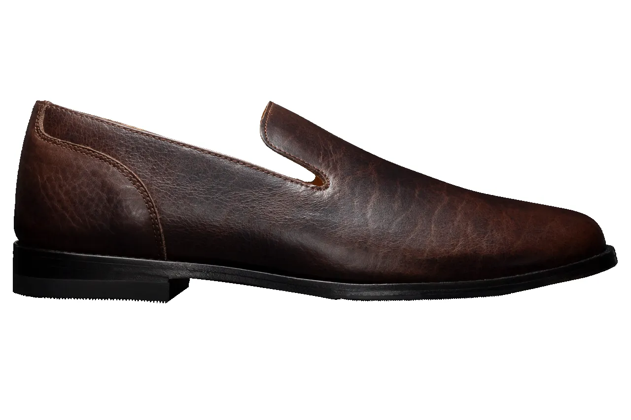 Tecovas Monterrey Loafer - Hickory sold by Pinto Ranch