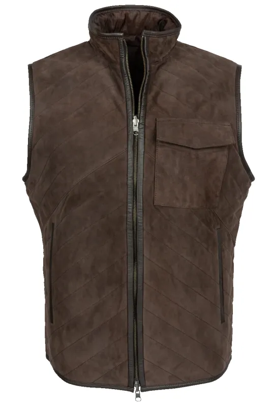 Robert Graham Cauthorne Leather Vest sold by Pinto Ranch