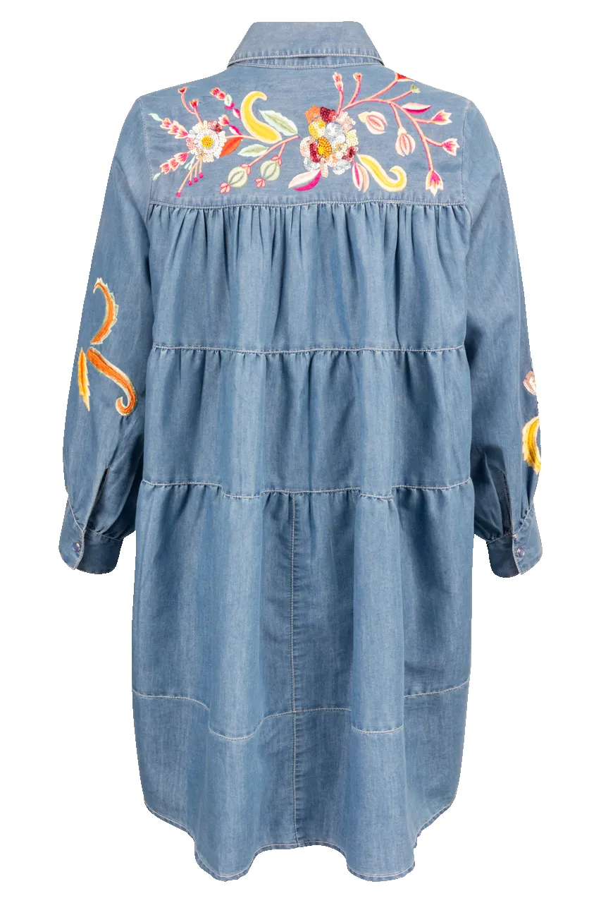 Vintage Collection Denim Shirt Dress sold by Pinto Ranch product image thumbnail 2