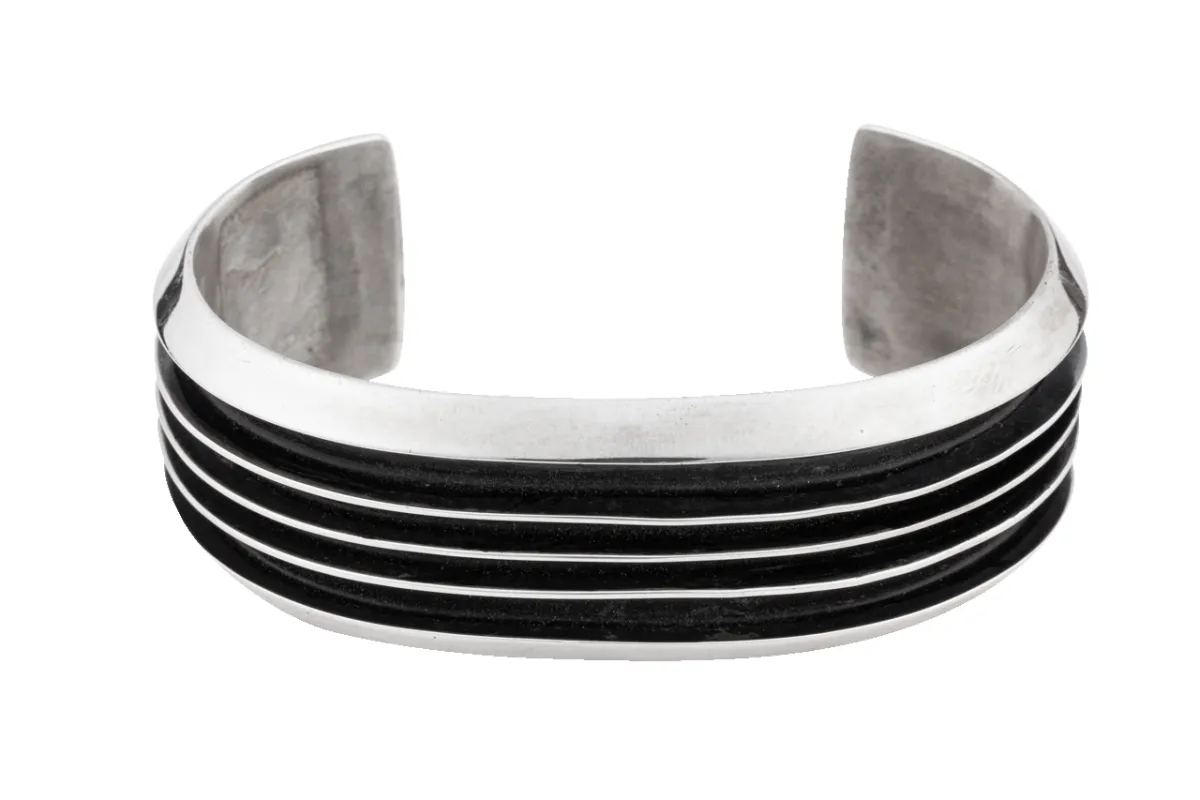 Classic Silver Cuff Bracelet sold by Pinto Ranch