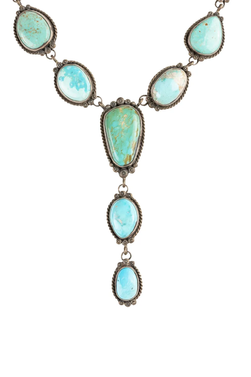 Turquoise Drop Necklace sold by Pinto Ranch product image thumbnail 2